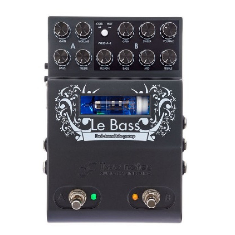 Two Notes Le Bass Dual Channel Preamp Effect pedal